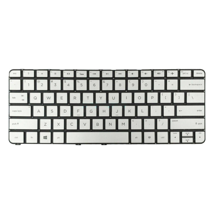 For HP X360 13-4000 US Version Laptop Backlight Keyboard(Silver) - HP Spare Parts by buy2fix | Online Shopping UK | buy2fix