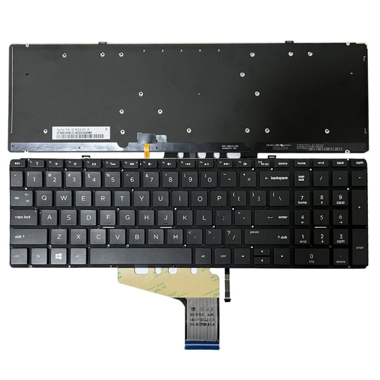 For HP Spectre X360 15-CH US Version Laptop Backlight Keyboard - HP Spare Parts by buy2fix | Online Shopping UK | buy2fix