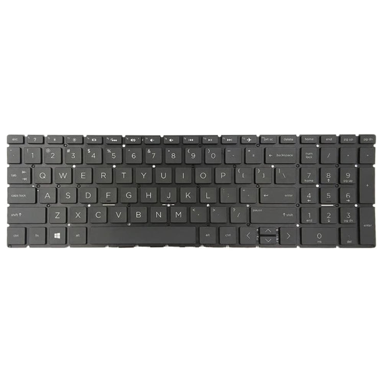 For HP 15-DA?/ 15-DB US Version Laptop Backlight Keyboard - HP Spare Parts by buy2fix | Online Shopping UK | buy2fix