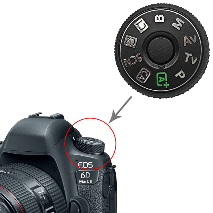 For Canon EOS 6D Mark II Original Mode Dial - Mode Dial by buy2fix | Online Shopping UK | buy2fix