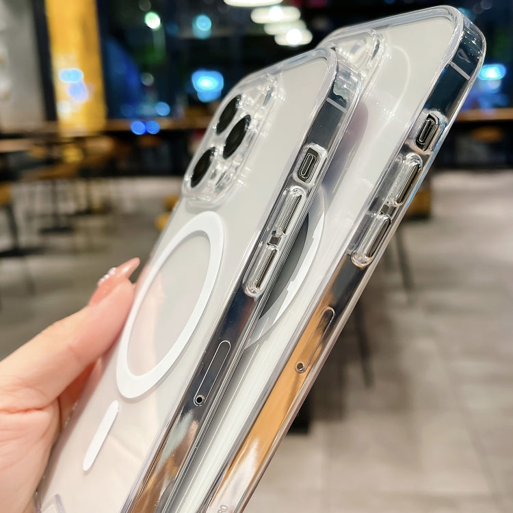 For iPhone XS Max MagSafe Space Phone Case(Transparent) - More iPhone Cases by buy2fix | Online Shopping UK | buy2fix