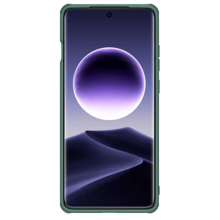 For OPPO Find X7 Ultra NILLKIN Black Mirror Prop CD Texture Mirror Phone Case(Green) - Find X7 Ultra Cases by NILLKIN | Online Shopping UK | buy2fix