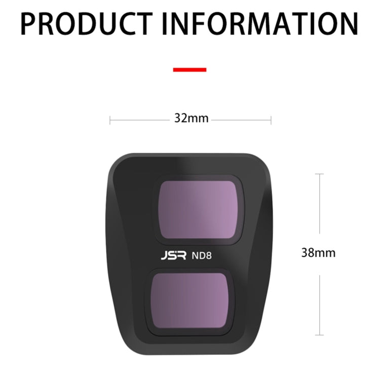 For DJI Air 3 JSR KB Series Drone Lens Filter, Filter:6 in 1 STAR CPL ND - Lens Filter by JSR | Online Shopping UK | buy2fix