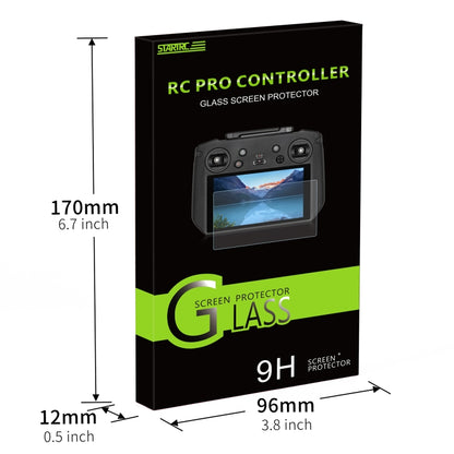 For DJI RC Pro with Screen STARTRC 2pcs 9H 2.5D Tempered Glass Film Frosted Film - Others by STARTRC | Online Shopping UK | buy2fix