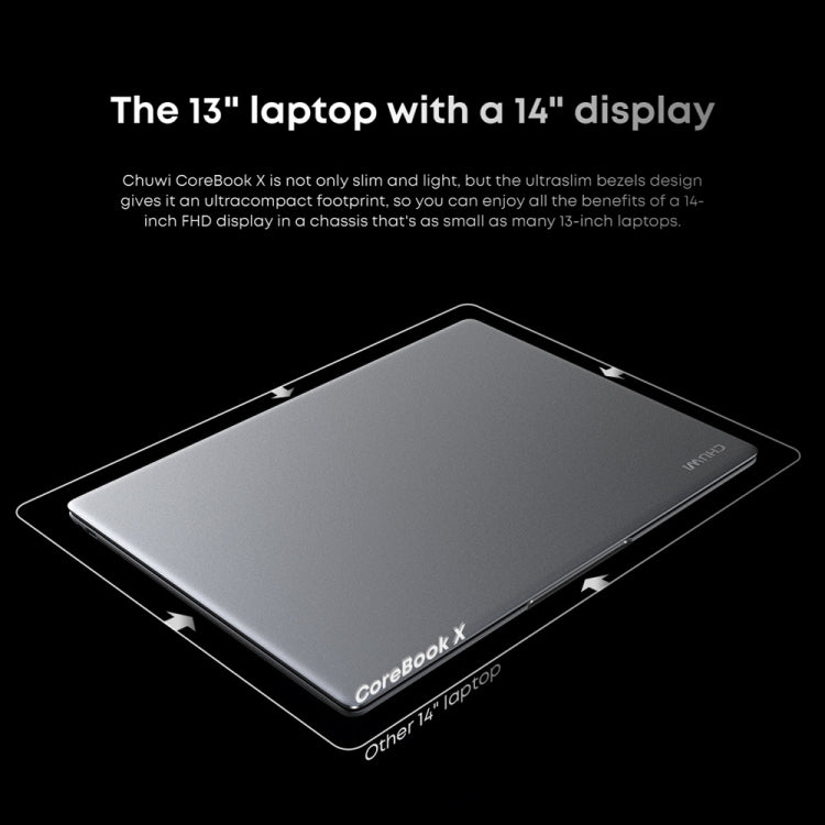CHUWI CoreBook X 14 inch Laptop, 16GB+512GB, Windows 11 Intel 12th Gen Core i3-1215U Hexa Core - CHUWI by CHUWI | Online Shopping UK | buy2fix