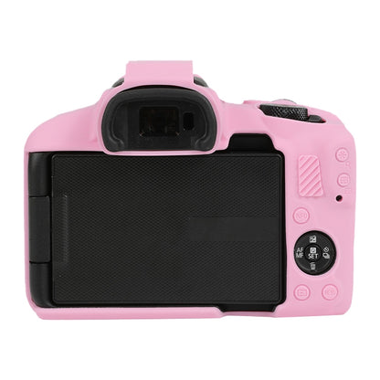 For Canon EOS R50 Soft Silicone Protective Case(Pink) - Protective Case by buy2fix | Online Shopping UK | buy2fix