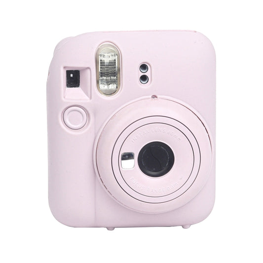 For FUJIFILM instax mini 12 Soft Silicone Camera Protective Case(Pink) - Protective Case by buy2fix | Online Shopping UK | buy2fix