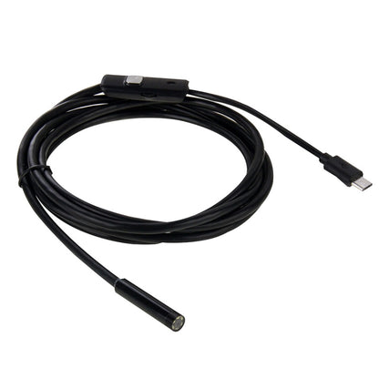 AN97 Waterproof Micro USB Endoscope Hard Tube Inspection Camera for Parts of OTG Function Android Mobile Phone, with 6 LEDs, Lens Diameter:8mm(Length: 5m) - Consumer Electronics by buy2fix | Online Shopping UK | buy2fix