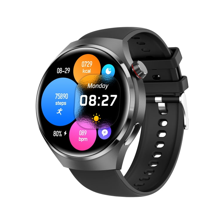 GT4 Smart Bracelet 1.53 inch Smart Watch, Support Bluetooth Call / NFC / Heart Rate(Black) - Smart Watches by buy2fix | Online Shopping UK | buy2fix