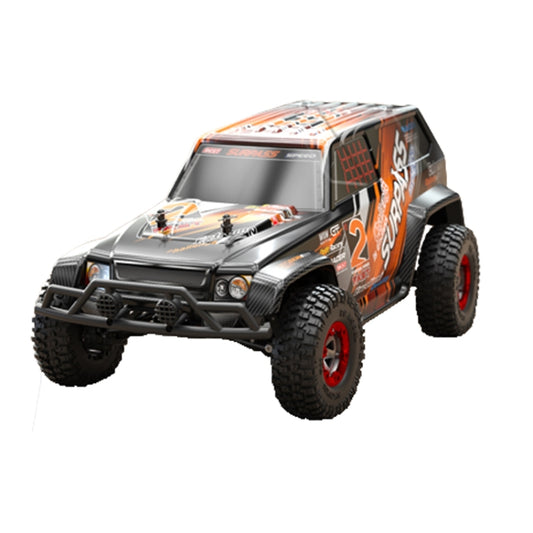 JJR/C Q39B 2.4G Four-wheel Drive High-speed Climbing Carbon Brush Motor RC Jeep(Orange) - RC Cars by JJR/C | Online Shopping UK | buy2fix