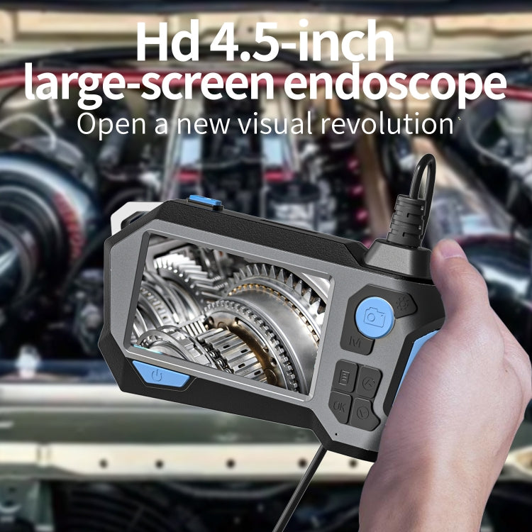 P120 Rotatable 8mm Dual Lenses Industrial Endoscope with Screen, 16mm Tail Pipe Diameter, Spec:2m Tube -  by buy2fix | Online Shopping UK | buy2fix