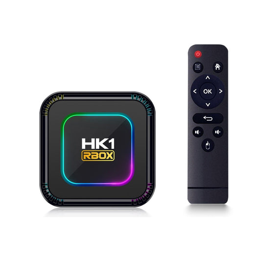 HK1 RBOX K8 8K Android 13.0 Smart TV Box with Remote Control, 4GB+128GB, RK3528 Quad-Core(EU Plug) - Others by buy2fix | Online Shopping UK | buy2fix