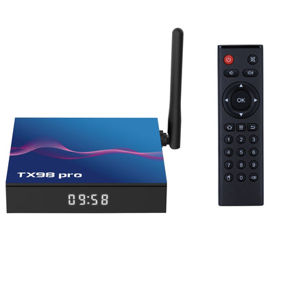 TX98 Pro 4K Ultra HD Android 12.0 Smart TV Box with Remote Control, 2GB+16GB, Allwinner H618 Quad-Core(AU Plug) - Others by buy2fix | Online Shopping UK | buy2fix