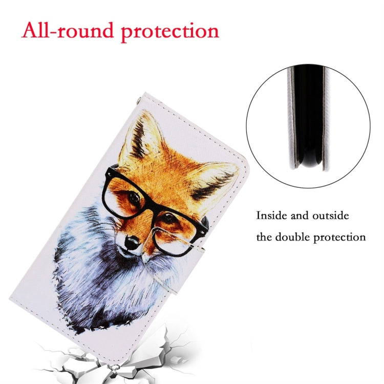 For Xiaomi Redmi 9A 3D Colored Drawing Horizontal Flip PU Leather Case with Holder & Card Slots & Wallet(Fox) - Xiaomi Cases by buy2fix | Online Shopping UK | buy2fix