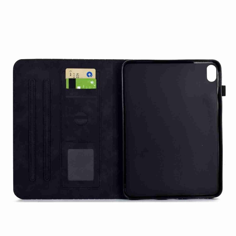 For iPad 2025 / 2022 Rhombus TPU Smart Leather Tablet Case(Black) - iPad 2025 / 2022 Cases by buy2fix | Online Shopping UK | buy2fix