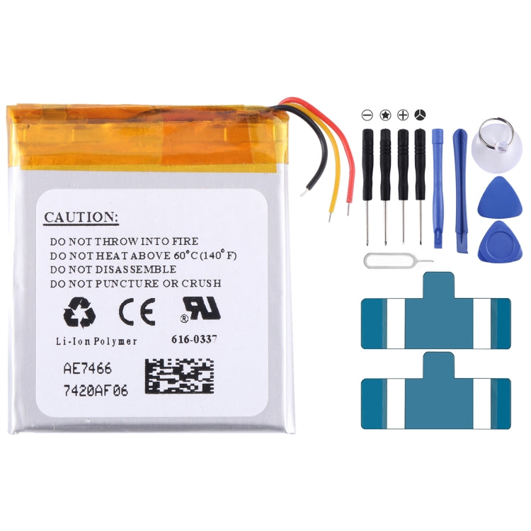 For iPod Nano 3 3G/Generation 3TH Battery Replacement - For iPad & iPod Series by buy2fix | Online Shopping UK | buy2fix