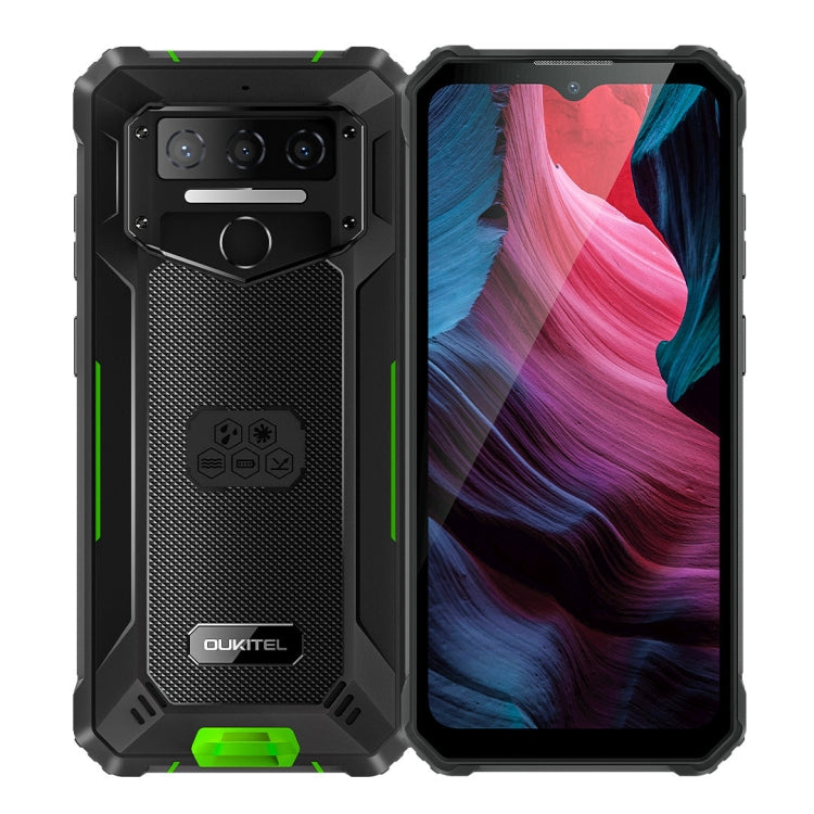 Oukitel WP23 Pro, 8GB+128GB, IP68/IP69K, 6.52 inch Unisoc T606 Octa-core, NFC, Network: 4G(Green) - OUKITEL by OUKITEL | Online Shopping UK | buy2fix