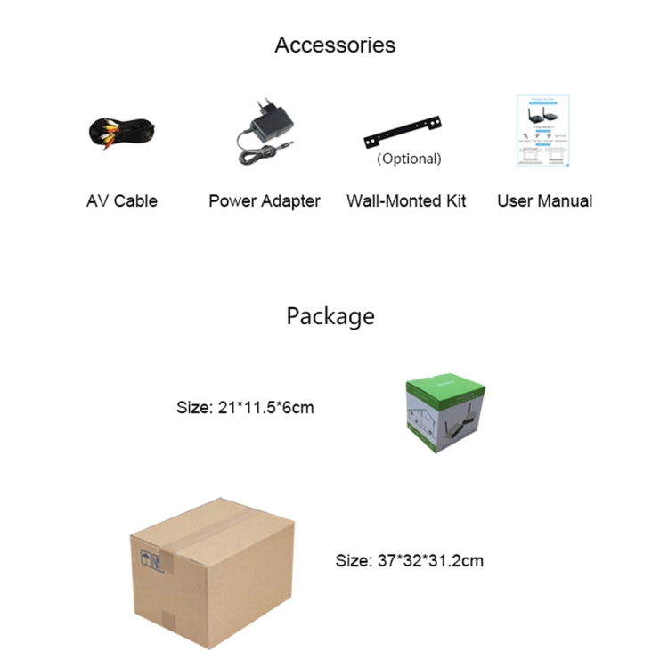 Measy AV230-2 2.4GHz Set-top Box Wireless Audio / Video Transmitter + 2 Receiver, Transmission Distance: 300m, AU Plug, with IR Extension Function - Set Top Box & Accessories by Measy | Online Shopping UK | buy2fix