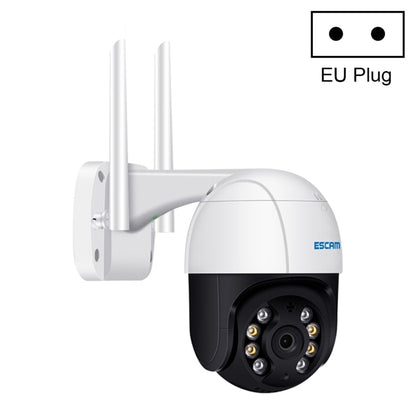 ESCAM QF518 5MP Smart WiFi IP Camera, Support AI Humanoid Detection / Auto Tracking / Dual Light Night Vision / Cloud Storage / Two Way Audio / TF Card, Plug:EU Plug(White) - Dome Camera by ESCAM | Online Shopping UK | buy2fix