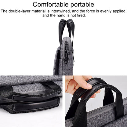 ST08 Handheld Briefcase Carrying Storage Bag without Shoulder Strap for 15.6 inch Laptop(Black) -  by buy2fix | Online Shopping UK | buy2fix