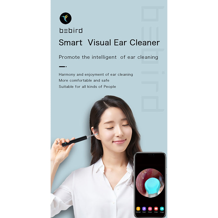 Bebird C3 4.5mm Wireless Wifi High-definition Visual Ear Spoon 3 Million Pixels Out Ear Visual Ear Spoon with IP67 Waterproof(White) - Ear Care Tools by Bebird | Online Shopping UK | buy2fix