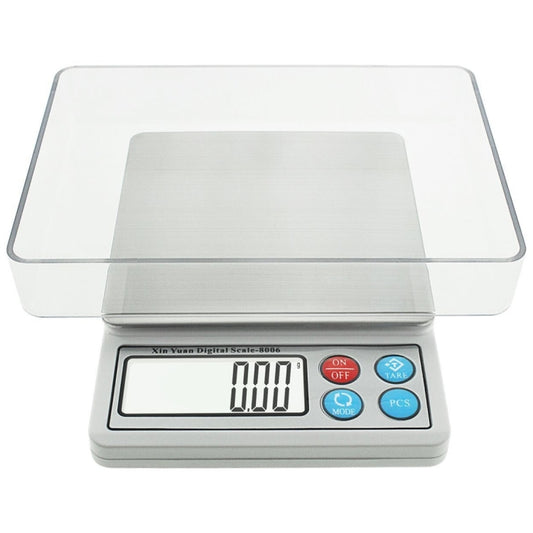 XY-8006 600g x 0.01g 2.2 inch LCD Professional Portable Digital Gold Jewellery Scale - Jewelry Scales by buy2fix | Online Shopping UK | buy2fix