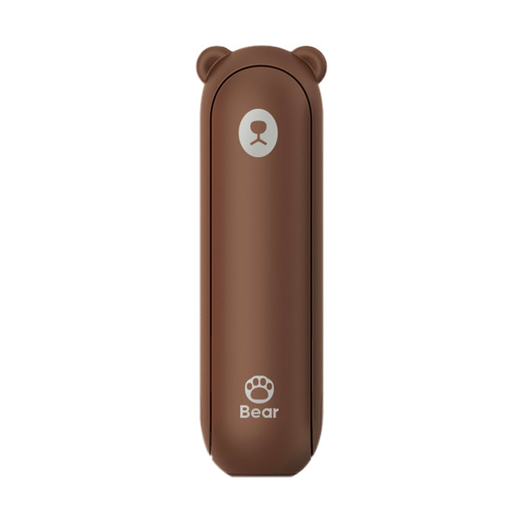 Xiaomi Youpin JISULIFE F8X Upgrade Version Multifunctional Mini Fan Handheld Folding Fan (Brown) - Electric Fans by Xiaomi | Online Shopping UK | buy2fix