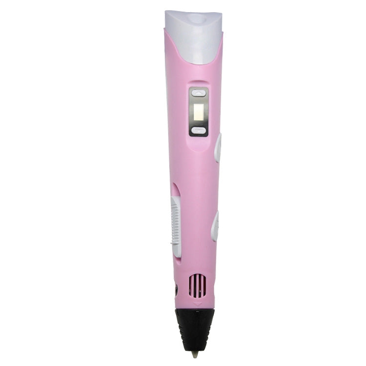 Hand-held 3D Printing Pen, UK Plug (Pink) - Consumer Electronics by buy2fix | Online Shopping UK | buy2fix