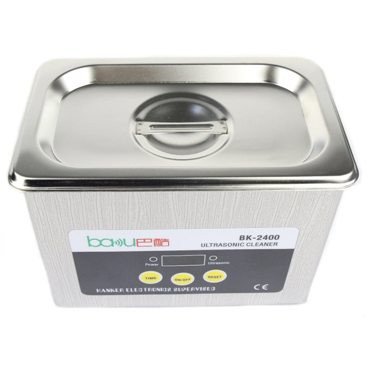 BAKU BK-2400 35W 0.8L LCD Display Ultrasonic Cleaner, AC 220V - Home & Garden by BAKU | Online Shopping UK | buy2fix