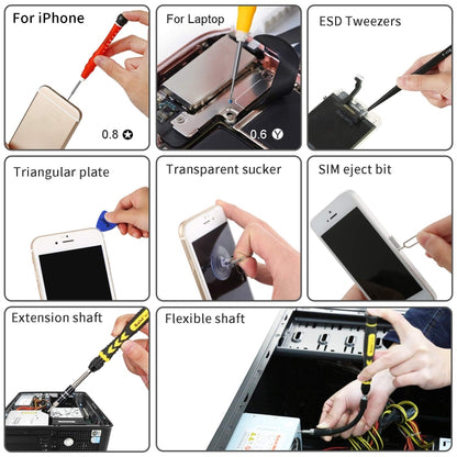 Kaisi 3801 38 in 1 Multifunctional Computer Phone Repair Tool Set - Tool Kits by Kaisi | Online Shopping UK | buy2fix