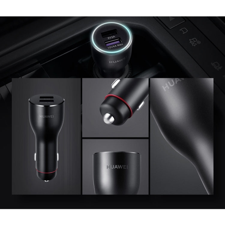 Original Huawei CP37 USB Car Charger Super Charge Version (Max 40W)(Dark Gray) - In Car by Huawei | Online Shopping UK | buy2fix