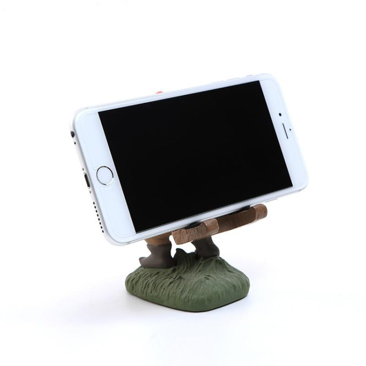 Keepwood KW-0111B Santa Claus Dwarf Shape Creative Desktop Mobile Phone Holder Bracket - Desktop Holder by Keepwood | Online Shopping UK | buy2fix