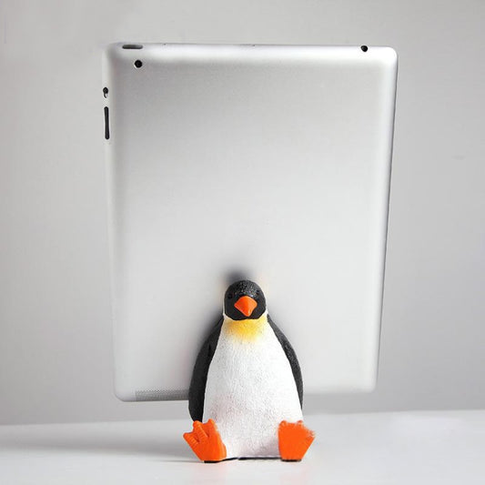 Keepwood KW-0142 Penguin Shape Creative Universal Desktop Tablet Holder Bracket - Desktop Holder by Keepwood | Online Shopping UK | buy2fix