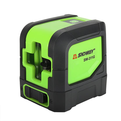 SNDWAY SW-311G Laser Level Covering Walls and Floors 2 Line Green Beam IP54 Water / Dust proof(Green) - Consumer Electronics by SNDWAY | Online Shopping UK | buy2fix