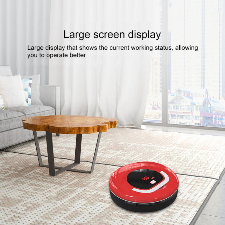 FD-RSW(C) Smart Household Sweeping Machine Cleaner Robot(Red) - Consumer Electronics by buy2fix | Online Shopping UK | buy2fix