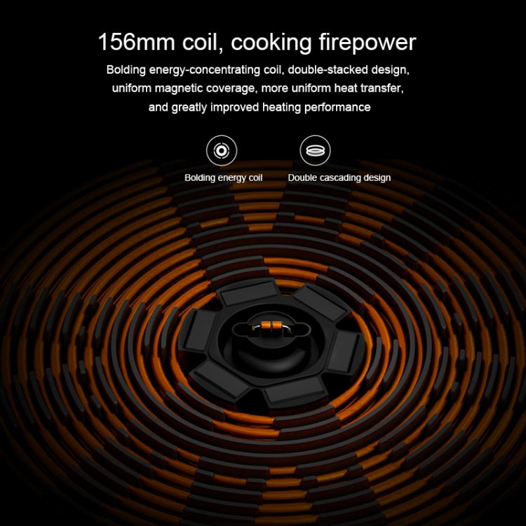 Original Xiaomi Mijia 2100W 9 Grades Youth Edition Smart Induction Cooker(Black White) - Home & Garden by Xiaomi | Online Shopping UK | buy2fix