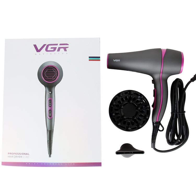 VGR V-402 2200W Household Negative Ion Hair Dryers with 6 Gear Adjustment, Plug Type: EU Plug - Hair Dryers & Accessories by VGR | Online Shopping UK | buy2fix