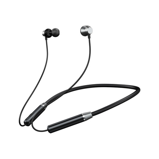 REMAX RB-S29 Linton Series Memory Neckband V5.0 Bluetooth Wireless Earphone (Black) - Neck-mounted Earphone by REMAX | Online Shopping UK | buy2fix