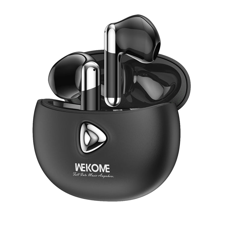 WK V53 Dot Color Series TWS Wireless Bluetooth Noise Canceling Earphones (Black) - TWS Earphone by WK | Online Shopping UK | buy2fix