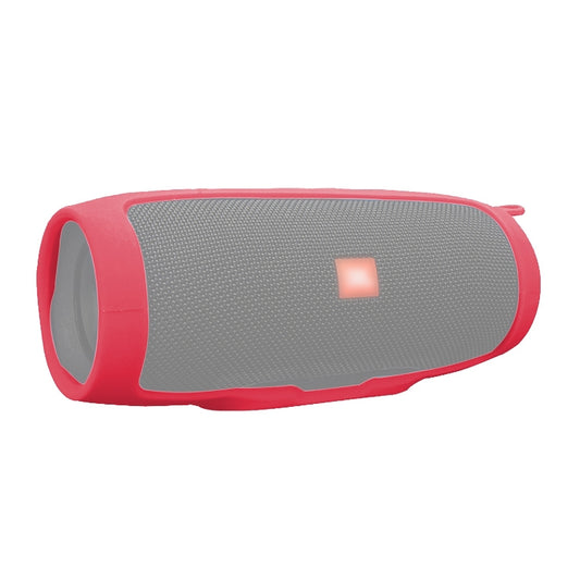 Shockproof Waterproof Soft Silicone Cover Protective Sleeve Bag for JBL Charge3 Bluetooth Speaker(Red) - Protective Case by buy2fix | Online Shopping UK | buy2fix