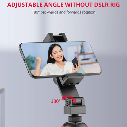 YELANGU PC10 360 Degree Rotating Horizontal Vertical Shooting Phone Clamp Holder Bracket (Black) - Desktop Holder by YELANGU | Online Shopping UK | buy2fix