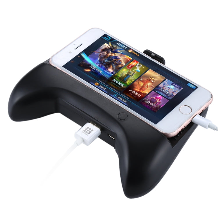 CCF-013 Multi-function 3 in 1 Phone Gamepad Holder Handle with Charging / Radiating, For iPhone, Galaxy, Huawei, Xiaomi, LG, HTC, Sony, Google and other Smartphones(Black) - Cooling Fan Radiator by buy2fix | Online Shopping UK | buy2fix