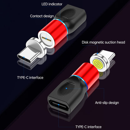 4 in 1 3A 8 Pin & USB-C / Type-C & Micro USB Zinc Alloy Magnetic Charging Head + USB-C / Type-C Magnetic Charging Adapter Set (Silver) - Mobile Accessories by buy2fix | Online Shopping UK | buy2fix