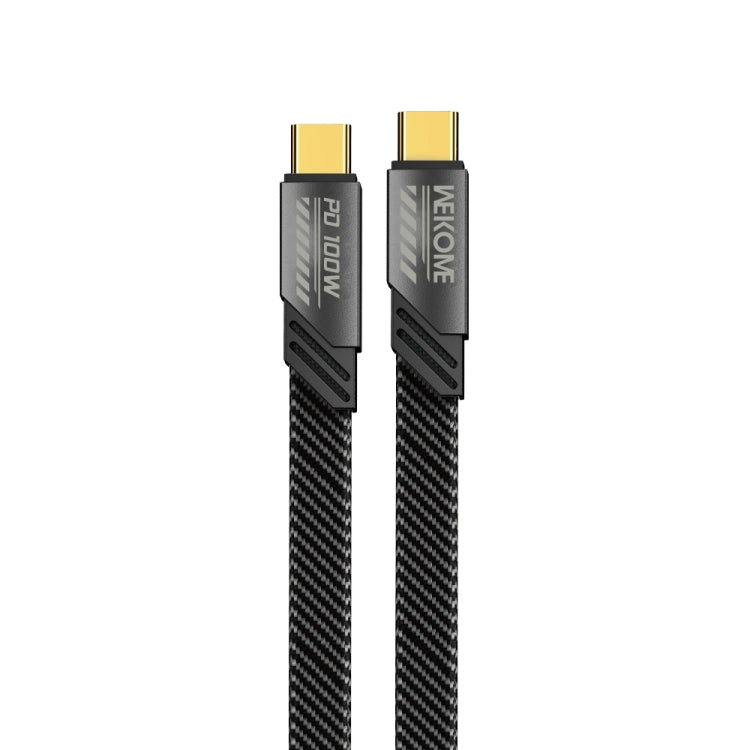 WK WDC-192 Mech Series 100W USB-C/Type-C to USB-C/Type-C Fast Charge Data Cable, Length: 1m(Tarnish) -  by WK | Online Shopping UK | buy2fix