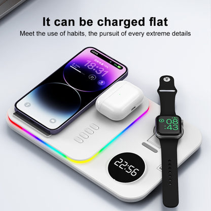 30W 4 in 1 Multifunctional Wireless Charger (Black) - Wireless Charger by buy2fix | Online Shopping UK | buy2fix