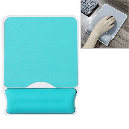 MONTIAN MF-03 Square Slow Rebound Memory Cotton Bracer Hard Bottom Mouse Pad(Sky Blue) - Mouse Pads by buy2fix | Online Shopping UK | buy2fix