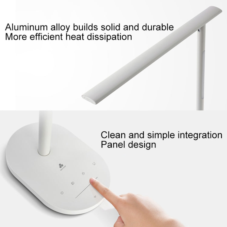 Original Huawei Smart OPPLE 2S LED Desk Lamp Folding Adjust Reading Table Lamp Brightness Lights, Support HUAWEI HiLink, US Plug(White) - Desk Lamps by Huawei | Online Shopping UK | buy2fix