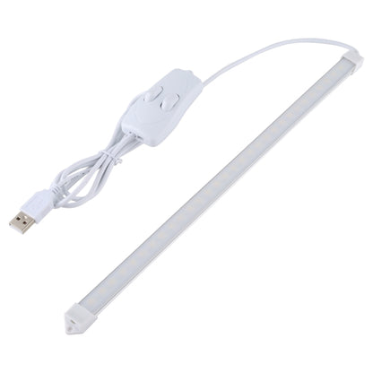 34cm 60 LEDs 400LM Three-colors USB LED Strip Bar Light with Switch - USB Light by buy2fix | Online Shopping UK | buy2fix