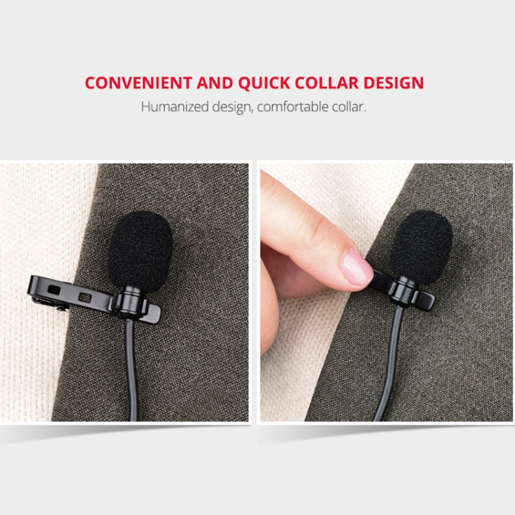 YELANGU YLG9926B MY2 Mini Lavalier Microphone for Mobile Phones / Tablets /  Digital Cameras (Black) - Consumer Electronics by YELANGU | Online Shopping UK | buy2fix