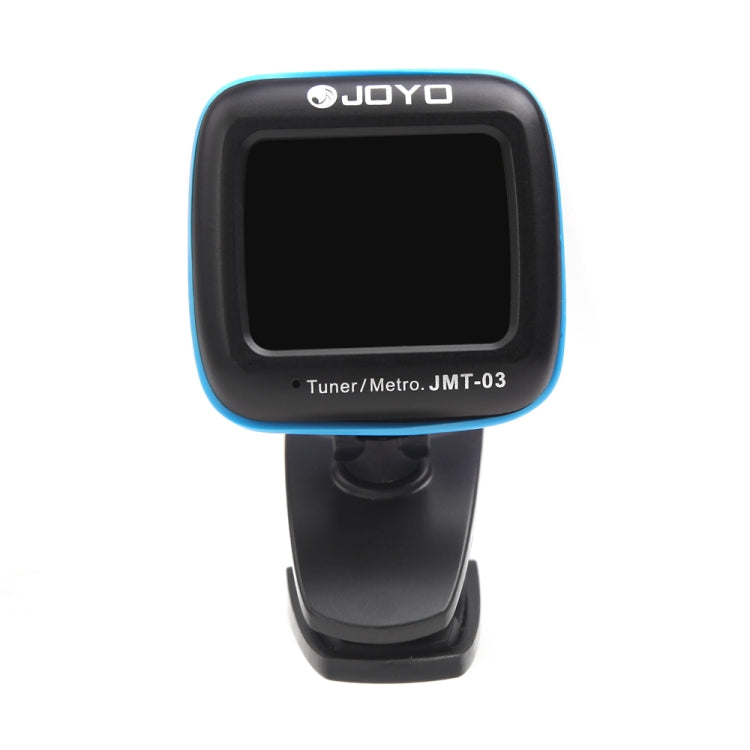 JOYO JMT-03 Portable Clip-on Guitar Tuner Metronome Supports MIC and CLIP Tuning Mode 2-in-1 360-Degree Rotating for Guitar Violin Ukulele (Black) - String Instrument Accessories by JOYO | Online Shopping UK | buy2fix